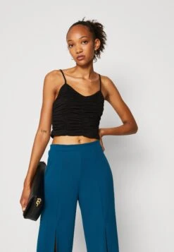 Wal G Mindy Trouser - Pantalon Classique - Dark Teal Blue -Wal G e2499d14f07b497bbc54f9736cc115a4