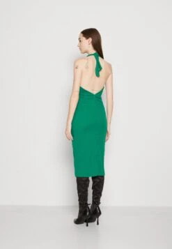 Wal G Jack Halter Neck Midi - Robe En Jersey - Leaf Green -Wal G e334ec8c10d848098ef26aa1a7ad9ba3