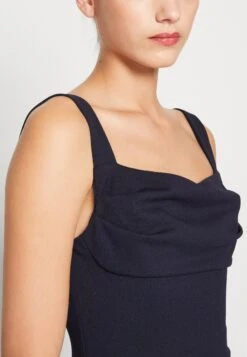 Wal G Serena Pleated - Combinaison - Navy Blue -Wal G e4620a30a357488c9e670fda8501a216