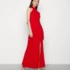Wal G Halter Neck Maxi Dress - Robe De Cocktail - Red -Wal G e5e20767cb3c4303ab77f2a20887dfa0