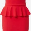 Wal G Mini-robes Robe JACE Femme Rouge -Wal G e5f4462991c6e76cb2d4da41fccc2b6e