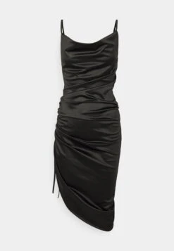 Wal G Ruched Dress - Robe De Soirée - Black -Wal G eb412a2972dd4f68b32e92f2c3b1abbc