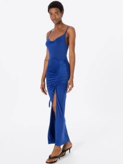 Wal G Robes Longues Robe YASS Femme Bleu Roi -Wal G ed8f74c15d1467d9d874e75a43ec523a