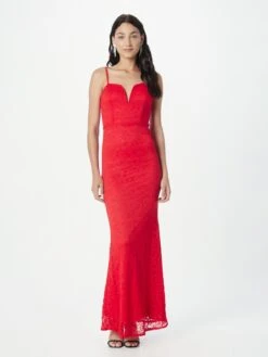 Wal G Robes De Soirée Robe De Soirée TILLY Femme Rouge -Wal G ef0a2f33b551f9a1e023c874c785eca4