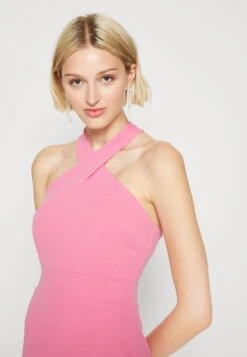 Wal G Indy Cross Neck Maxi - Robe En Jersey - Rose Pink 11 Wal G Indy Cross Neck Maxi - Robe En Jersey - Rose Pink -Wal G efb4f8615cd04f5f915ef0c78000cd5a