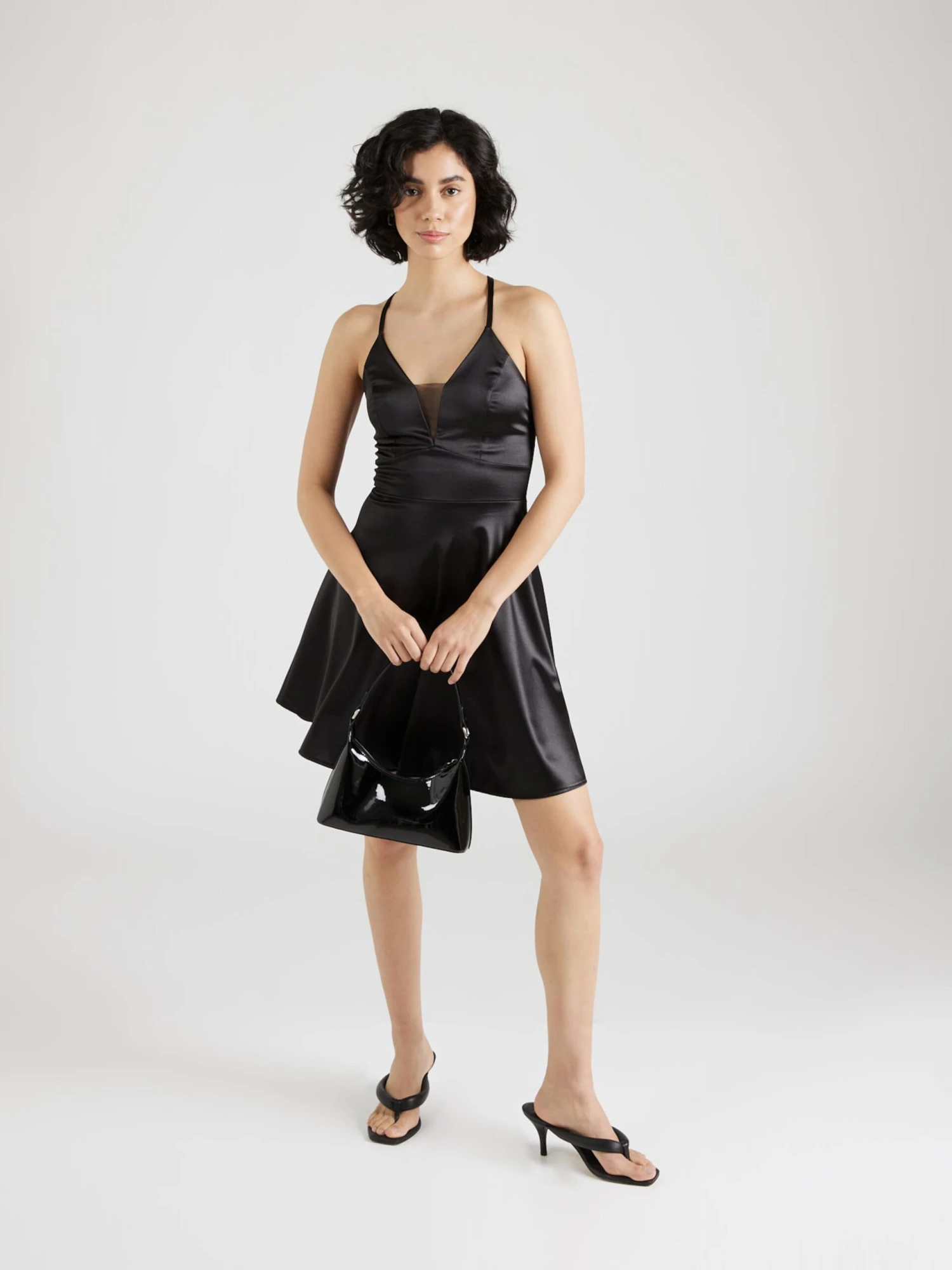 Wal G Robes De Cocktail Robe De Cocktail JOSH Femme Noir 7 Wal G Robes De Cocktail Robe De Cocktail JOSH Femme Noir – Image 5