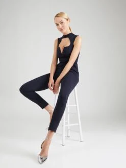 Wal G Combinaisons Longues Combinaison Femme Bleu Marine -Wal G f0032db166ca57d3db1df88e4de48663