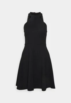 Wal G Bali Halter Neck Skater Dress - Robe En Jersey - Black -Wal G f3078bae17d84684a7f4c6bbb1dad643