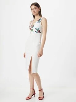 Wal G Mini-robes Robe Femme Blanc 11 Wal G Mini-robes Robe Femme Blanc -Wal G f5db3bad8f7b7e629d5ac10d228ecbda