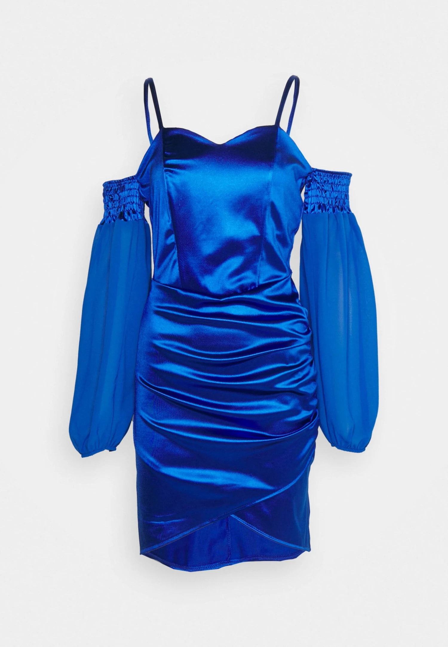 Wal G Dash Sleeve Mini - Robe De Soirée - Electric Blue 8 Wal G Dash Sleeve Mini - Robe De Soirée - Electric Blue – Image 6