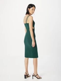 Wal G Robes De Cocktail Robe De Cocktail ANAIS Femme Vert Foncé -Wal G f6e4c280b1d05aedd4776ef2a41d55b9