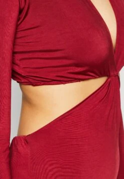 Wal G Jolie Cut Out Maxi Dress - Robe En Jersey - Wine -Wal G f95fd172d6ef47afa63e88ed37059b3c