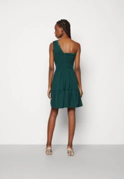 Wal G Janine Skater Dress - Robe En Jersey - Forest Green -Wal G fe83aac5f4b94af19a9be8da442d793e
