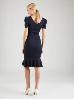 Wal G Mini-robes Robe WONDA Femme Bleu Marine -Wal G ff8efa6e6b8aafe7c4ffeca4e76bdcca